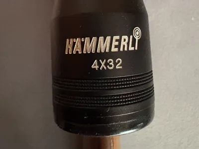 Hammerli 4x32 Scope Lens Cap Set - 40mm