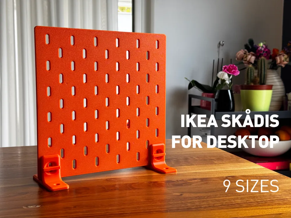 IKEA SKIDAS Desktop Stand by HX8 - Free 3D Print Model - MakerWorld