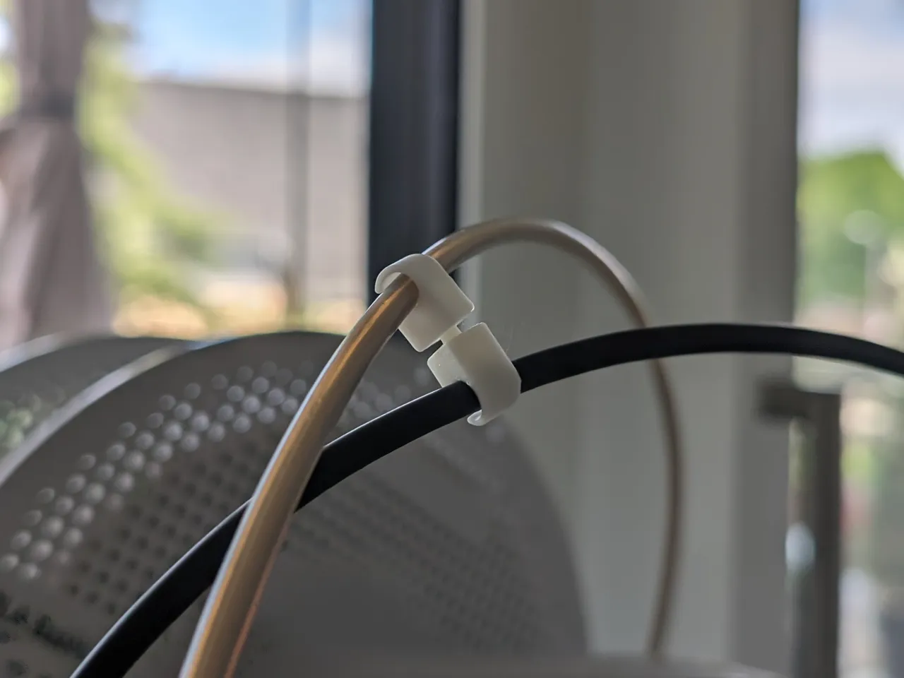Cable clip with 360 degree rotation view 4