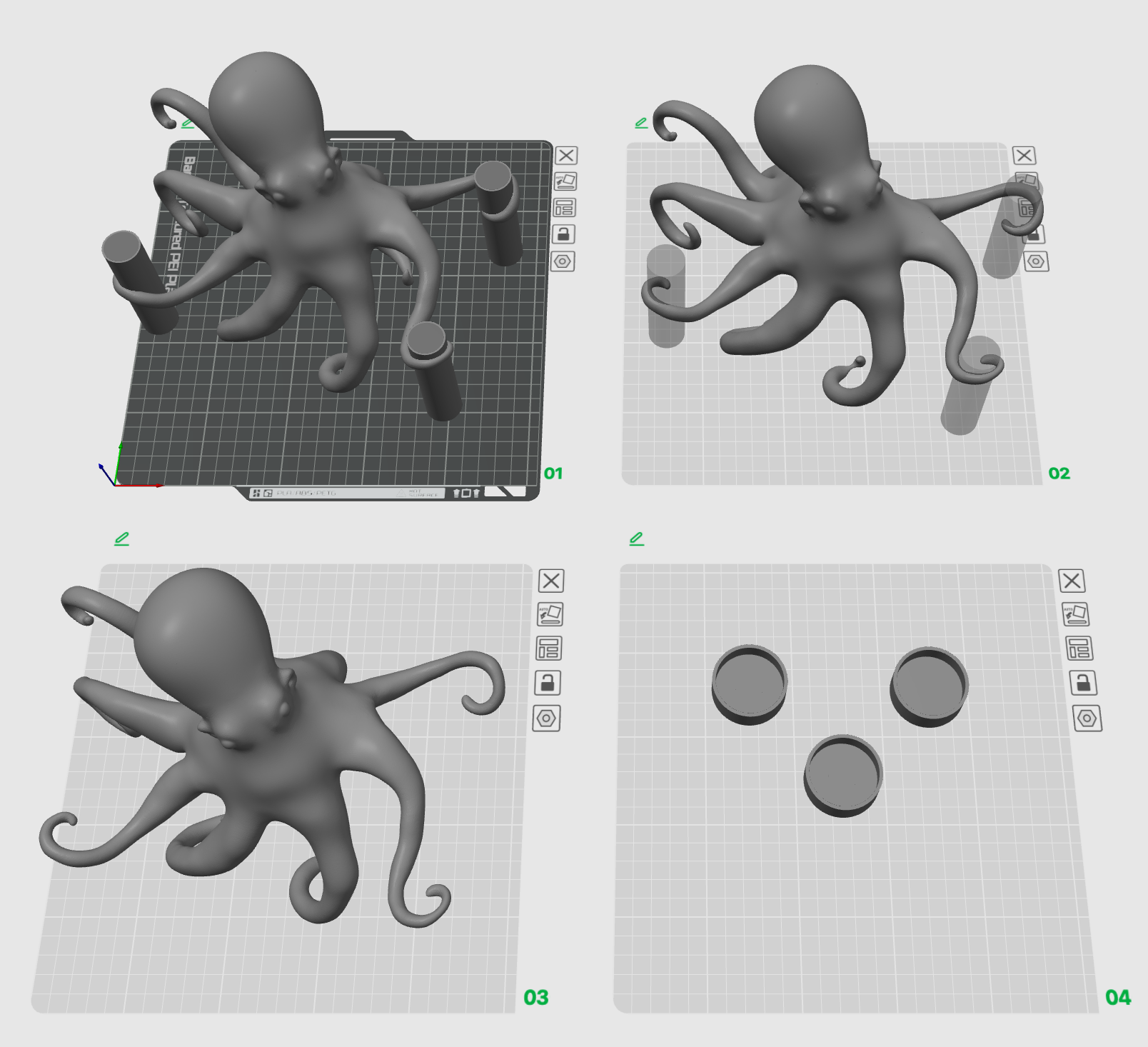 Miniatura 1 do modelo 3D Multi-Pulpose Octopus Kit