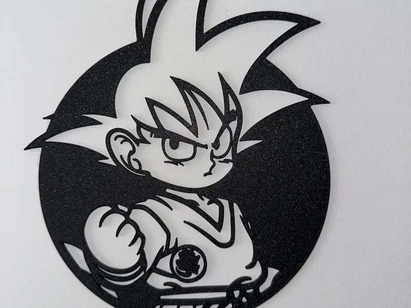 wallart goku kid