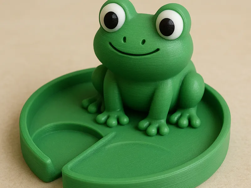 Cute Frog Jewelry Tray