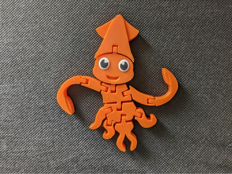 Toy Flexi Squid