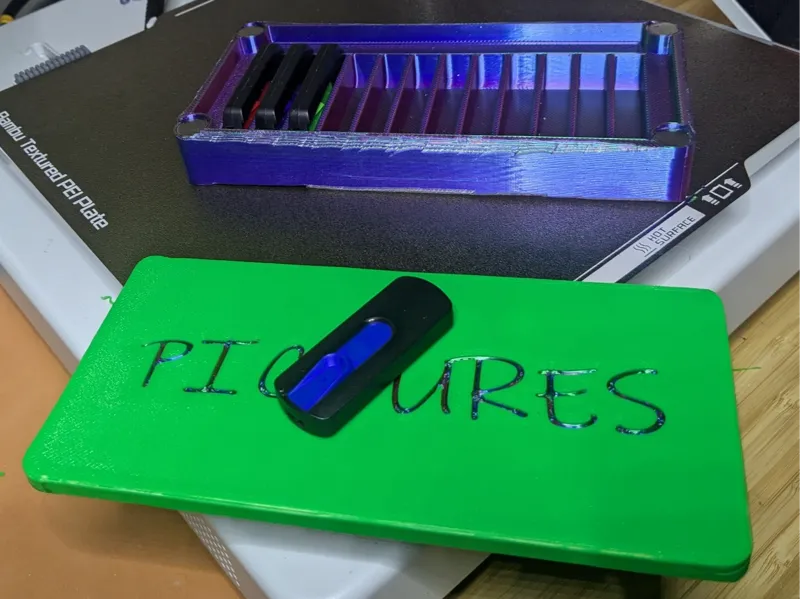 Family Photo Storage Thumbdrive case
