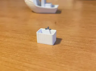 Sink with faucet for architectural model (1:50)