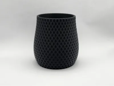 Large Modern Dry Vase