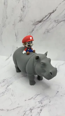 Mario Riding Hippo