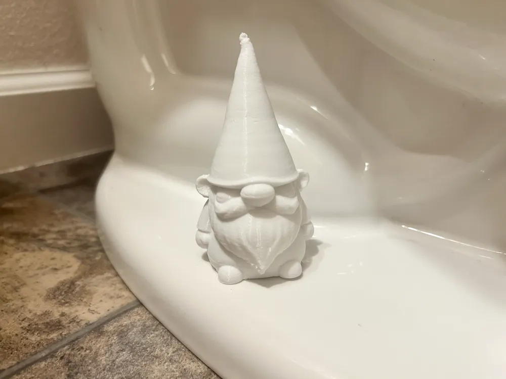 Adorno temático: Potty Pal - Gnome. Referencia del modelo original.