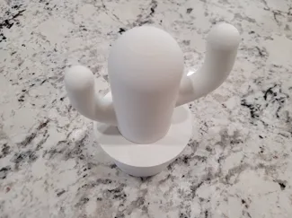 Cartoony Cactus With Pot
