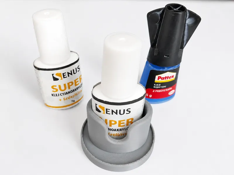Super Glue Bottle Holder