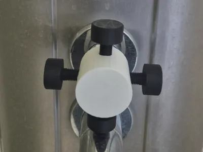 Shower Button Press Holder