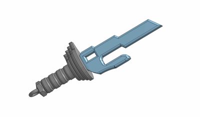 Inverted Spear of Heaven Keychain