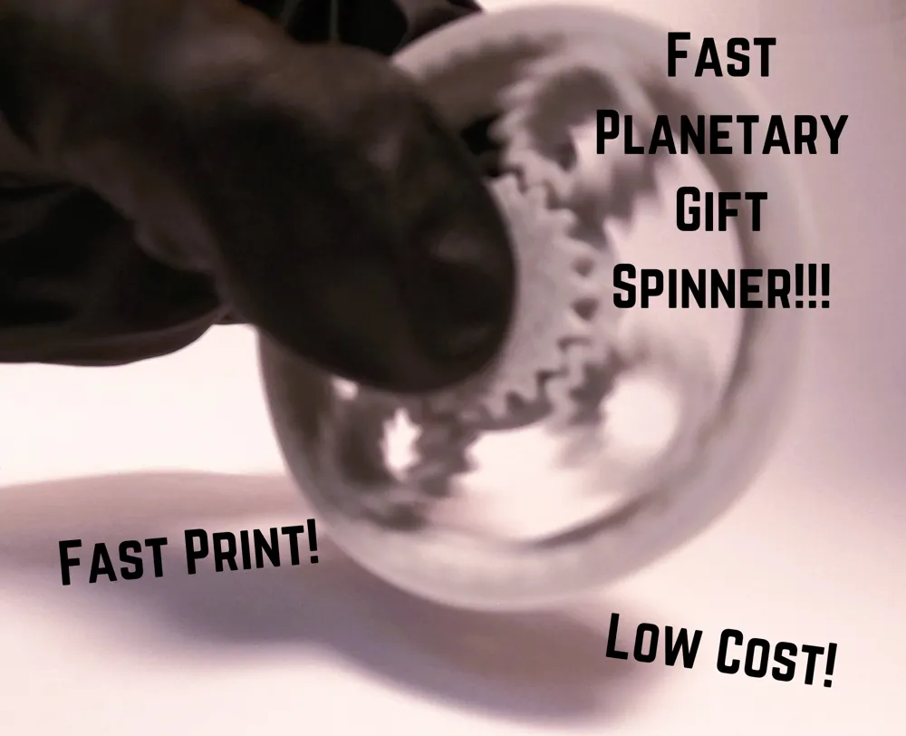 Planetary Spinner Fast Planetary GIFT Spinner Remixed by Master Printer - MakerWorld