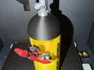 Stiftehalter Atemluftflasche