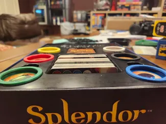 Splendor Holders for Chips and Nobles