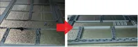Text removed from first layer / underside