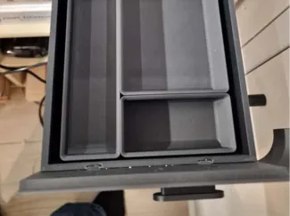 Gridfinity baseplate/box for printer drawer by AJ