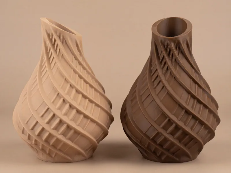 DUNE — Organic Terraced Spiral Vase