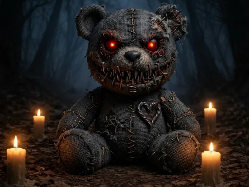 Last Filament Horror Teddy Bear (10-25 Grams)