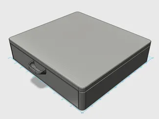 Modular Gridfinity Drawer 5x5x5U (one piece)