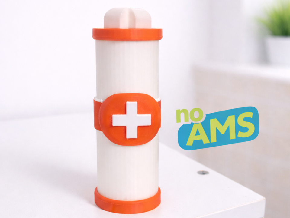 Porta Carta Igienica d’Emergenza – Stile Kit Bende