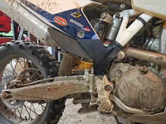 husqvarna fe 250 2014 frame guard