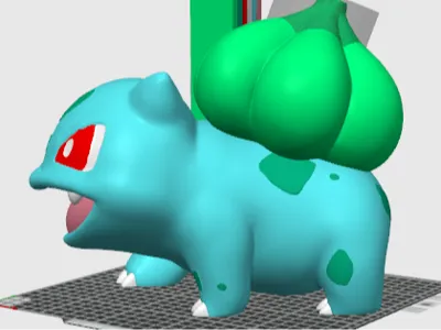 Bulbasaur plant holder
