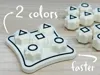 Gonggi Duotone (two colors, 0.20mm layer)