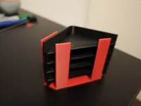 Holder to the build plate cooler objects