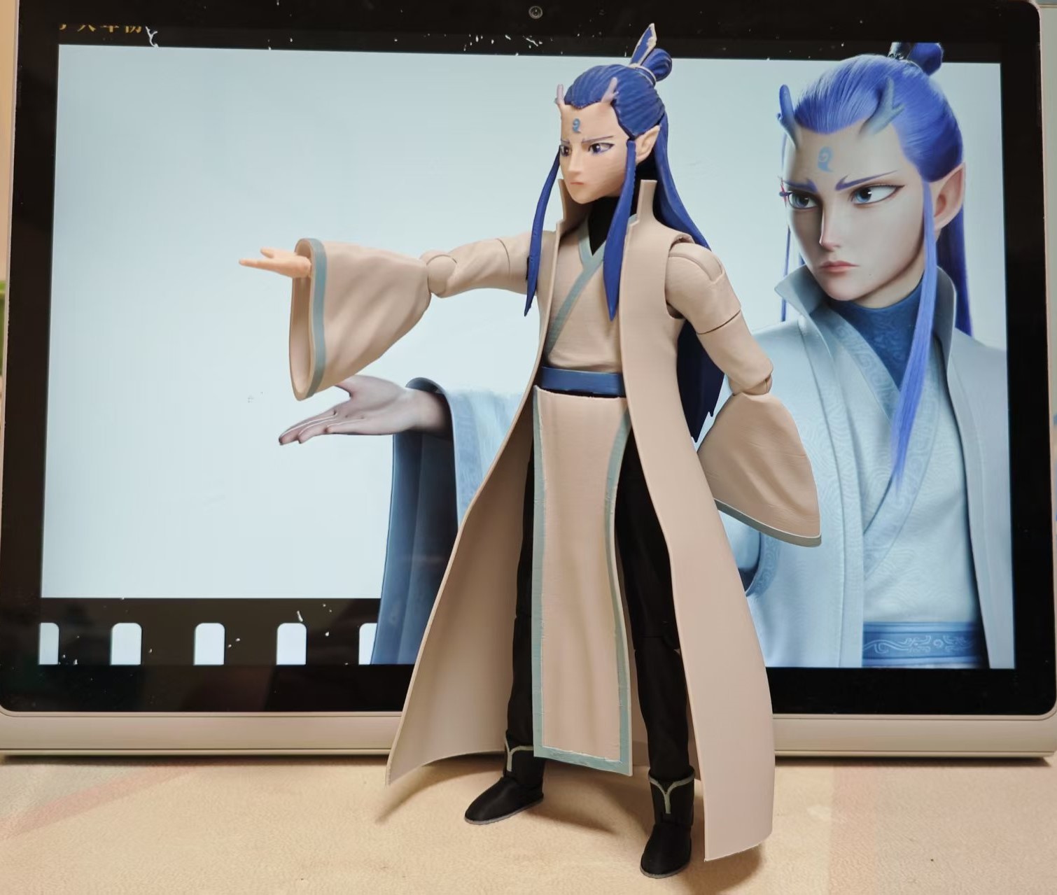Ao Bing Posable Figure - Free 3D Print Model - MakerWorld