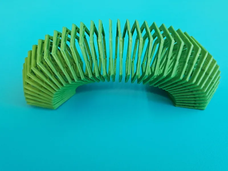 Hexagonal Spring Coil Fidget