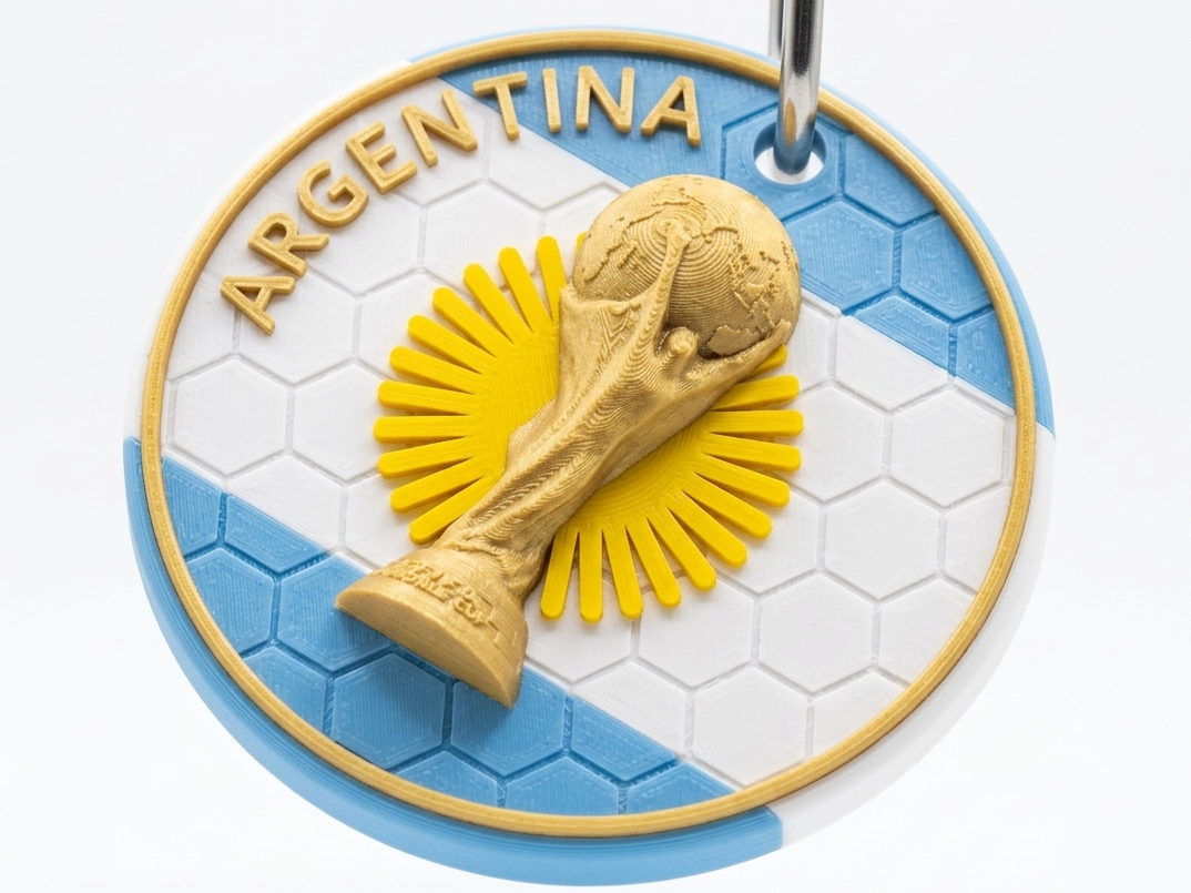 Llavero Argentina Mundial