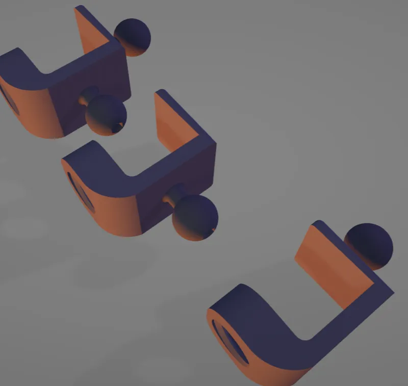 RAM to Desk simple mount / clamp