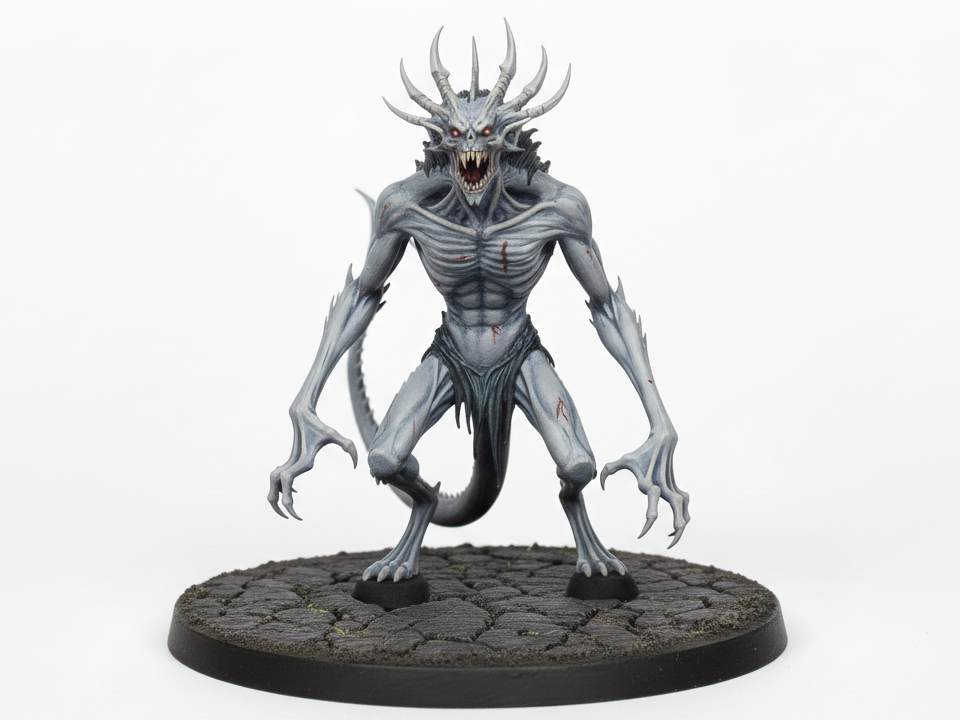 Primeval Vampire D&D Miniature (50mm)