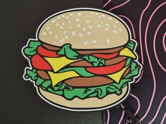 Burger lightbox