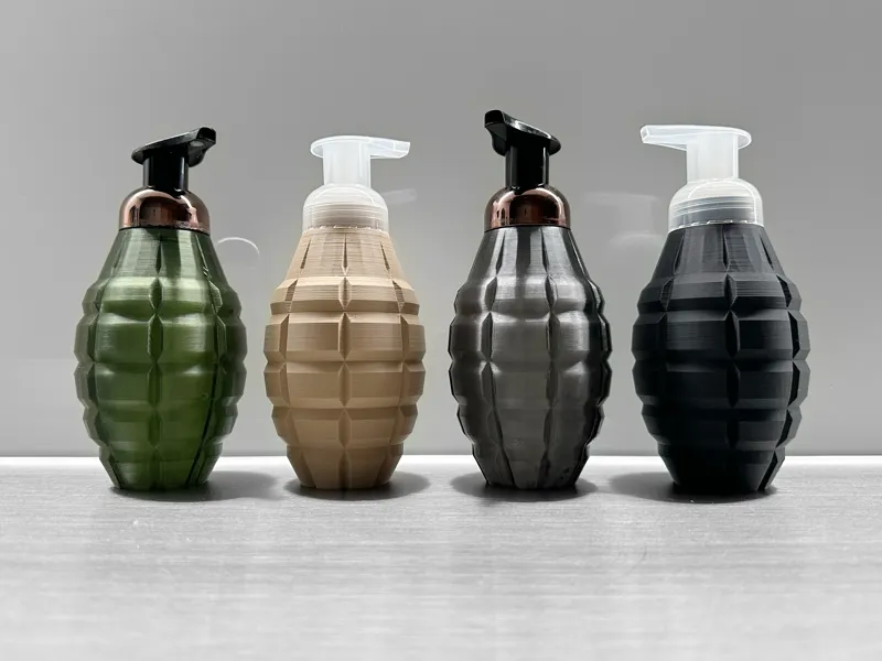 Grenade Foam Soap Dispenser