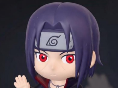 Itachi - Naruto - Akatsuki Cloak - Chibi Style
