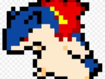 Typhlosion Pixelart 8bit Figure