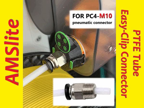 AMS lite Feeder PTFE Tube Connector-Saver