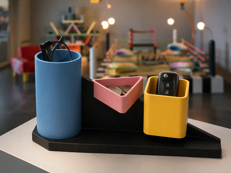 STÜCK-AZZ | Homage to Sottsass & Bauhaus