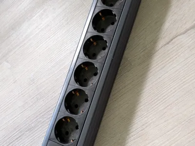 IKEA Skadis Holder Power Strip 66mm x 44mm