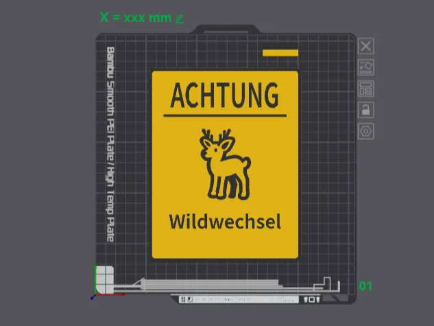 Achtung Wildwechsel