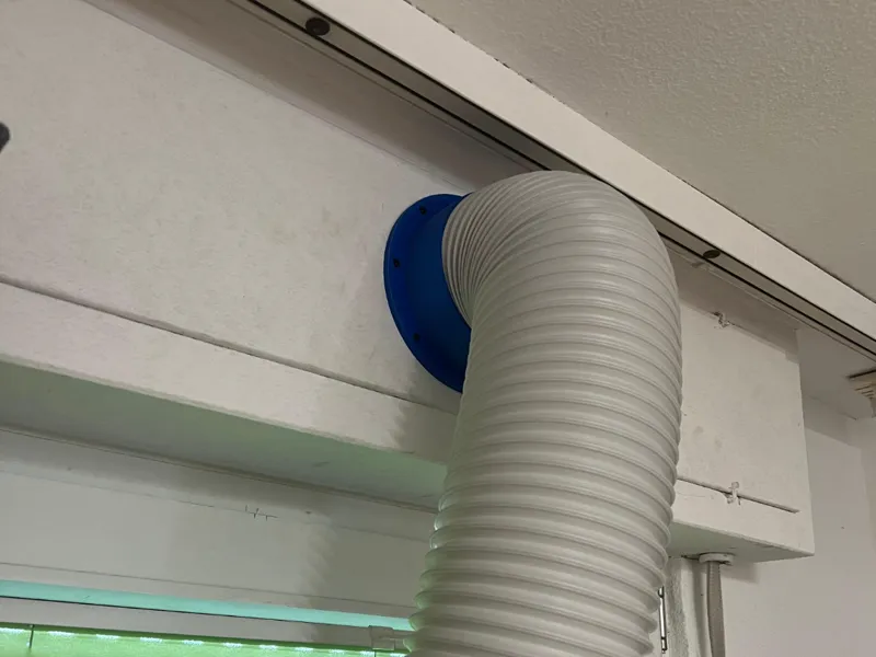 Schlauchadapter für mobile Klimaanlage – Ø150 mm