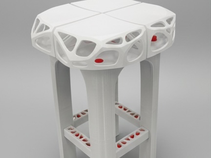 Heavy - Duty Parametric Stool  (120kg tested) 