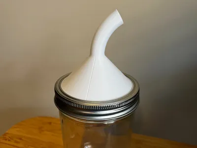 Mason Jar Dessicant Pour Spout/Funnel