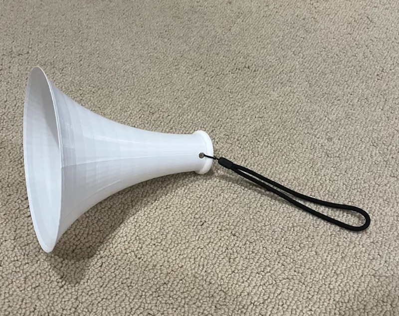 Megaphone / Horn With Lanyard Hole