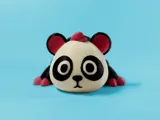 Фигурка на panda в сладък дизайн