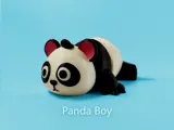 Фигурка на panda в сладък дизайн