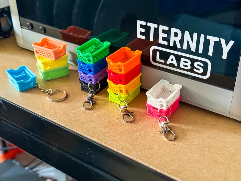 Eternity Labs - Mini Basket Keychains