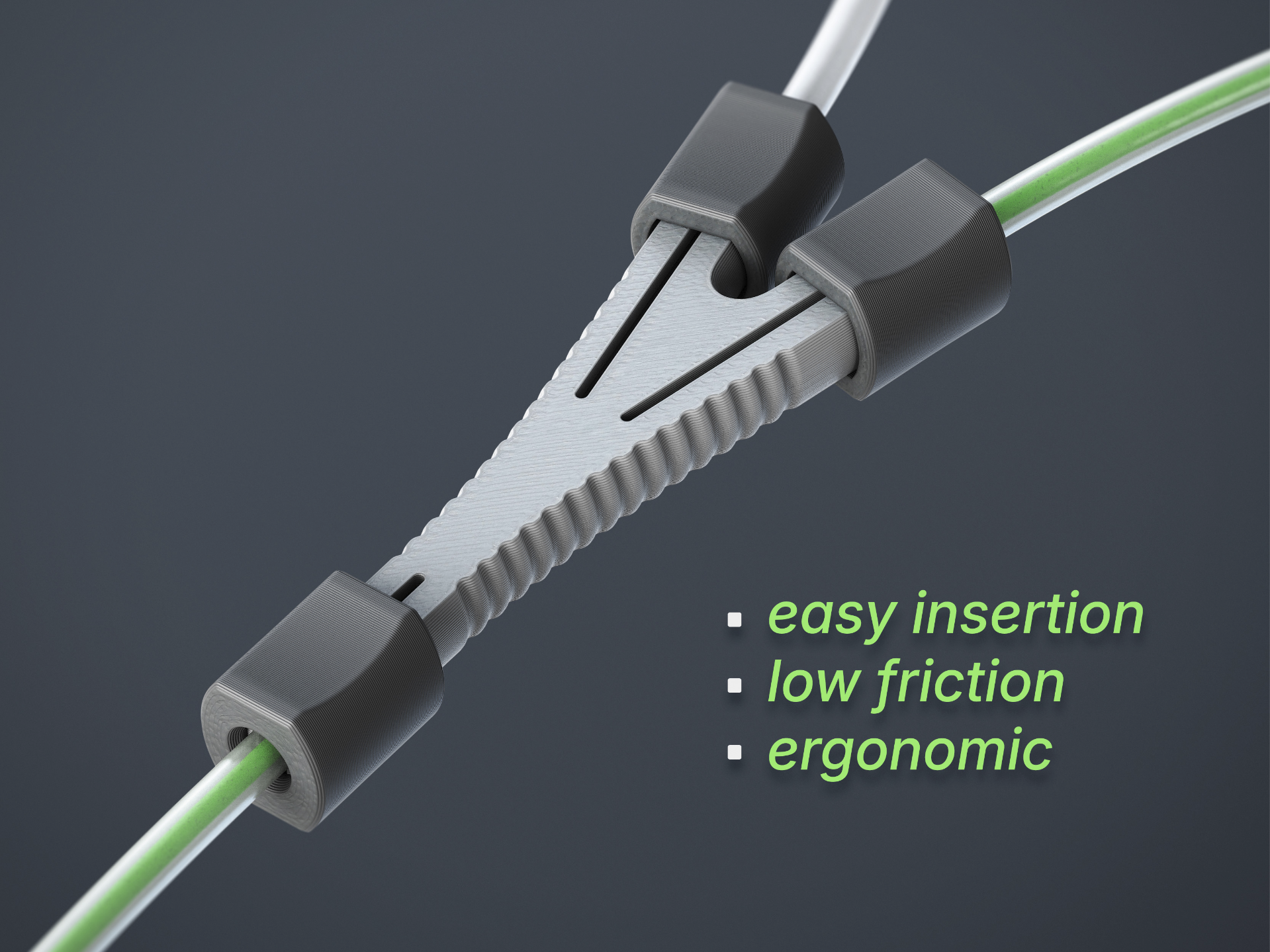 Quick-Lock Y-Splitter
